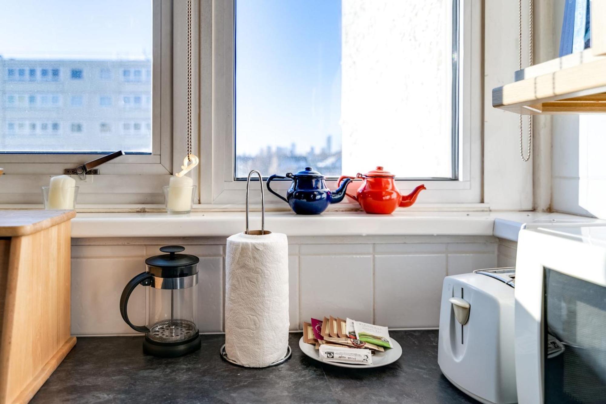 런던 Cosy Battersea Flat 아파트 외부 사진